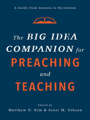 cover image of The Big Idea Companion for Preaching and Teaching